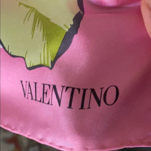 Valentino Silk Scarf - Picture 1 of 4